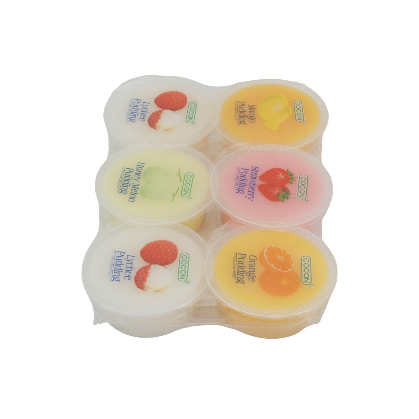 Budino di frutta Cocon | Dessert | Tropicale, con Nata de Coco | 480 g
