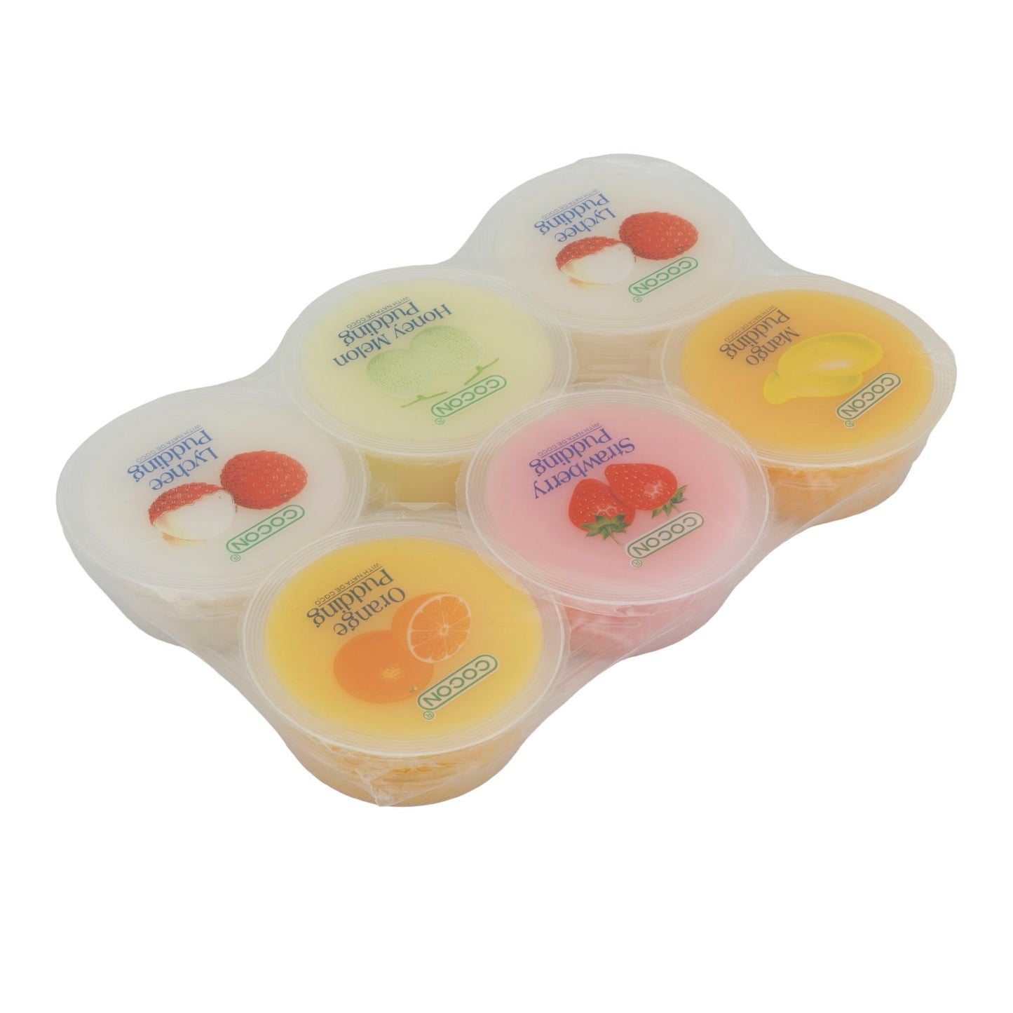 Budino di frutta Cocon | Dessert | Tropicale, con Nata de Coco | 480 g