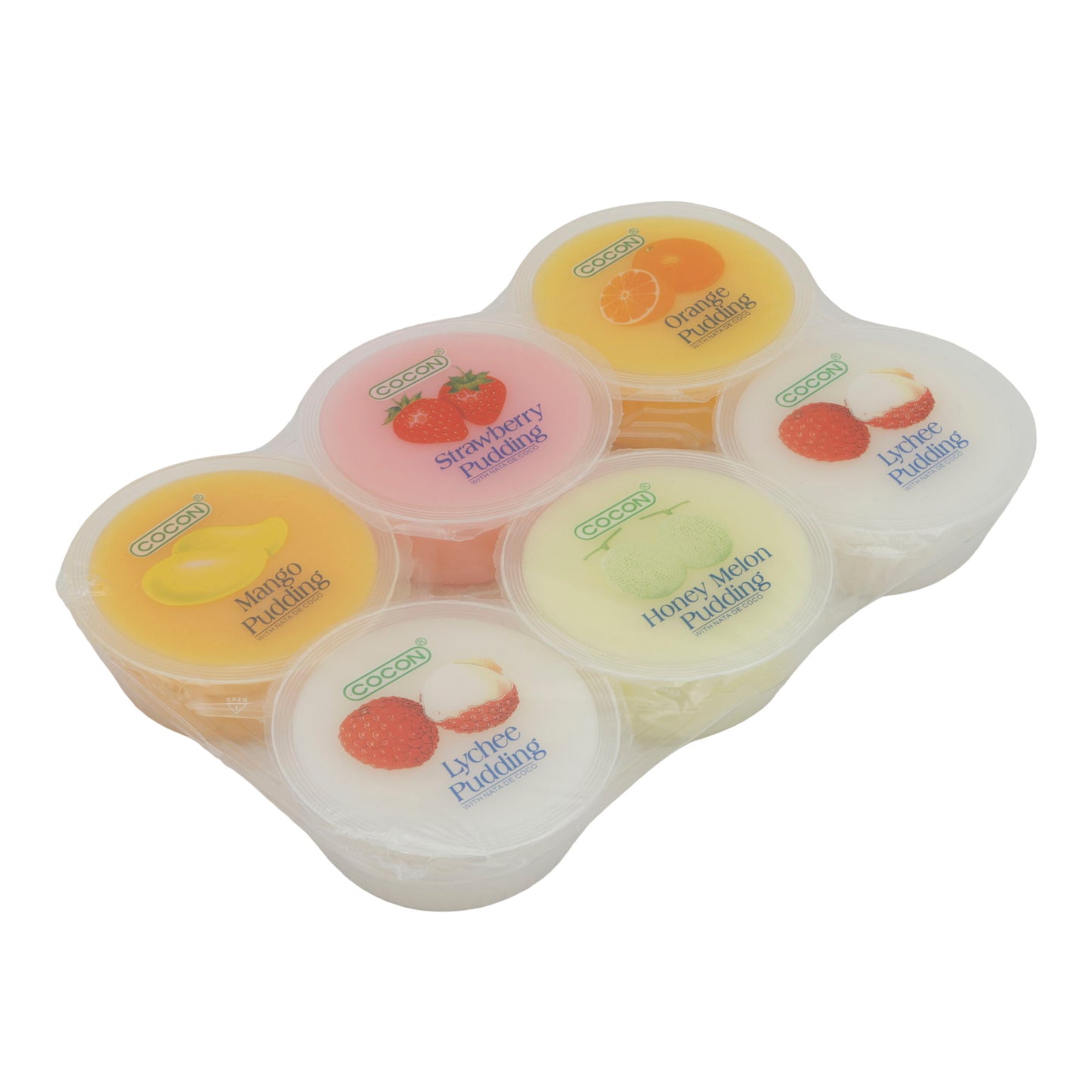 Vruchtenpudding Cocon | Dessert | Tropisch, met Nata de Coco | 480 g