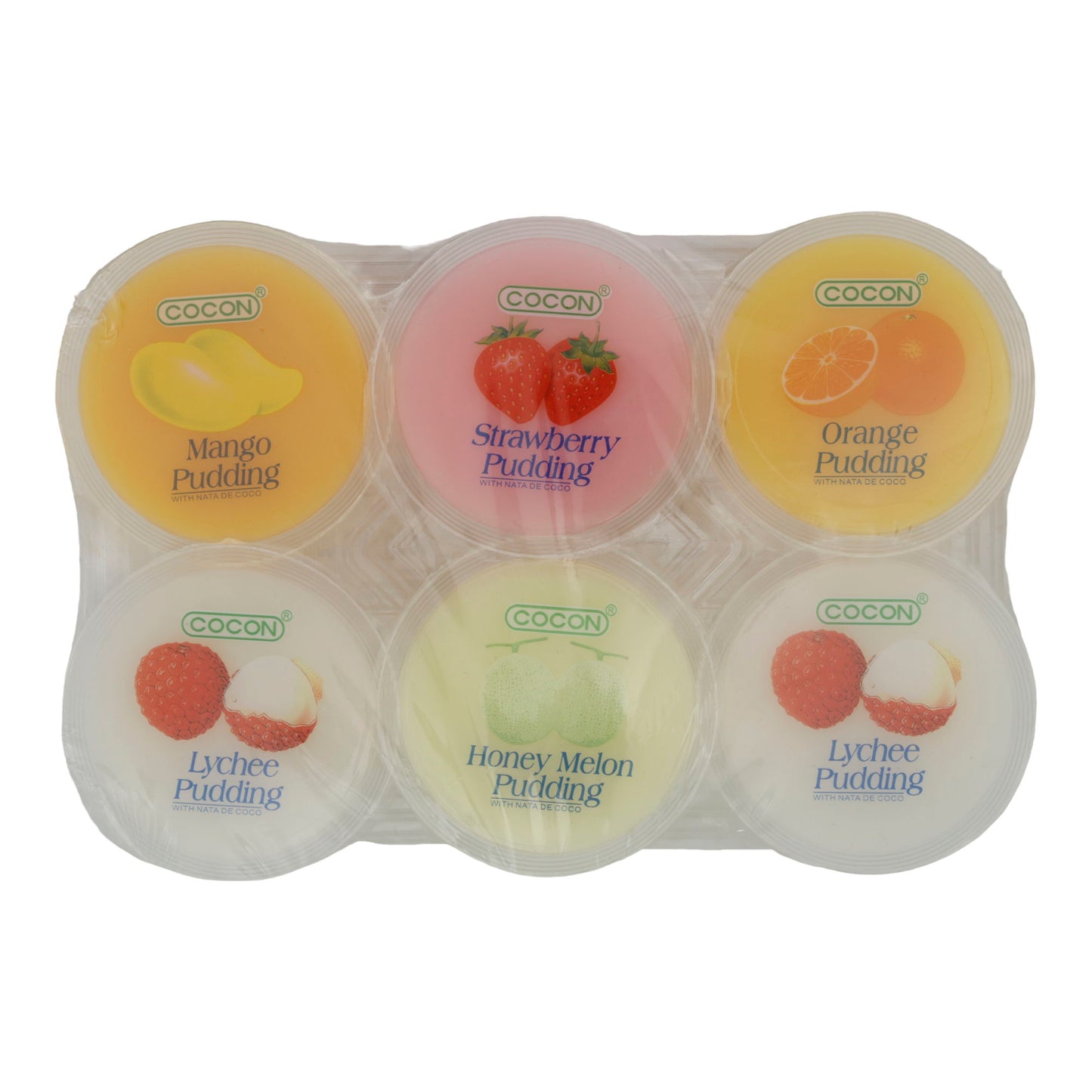 Budino di frutta Cocon | Dessert | Tropicale, con Nata de Coco | 480 g