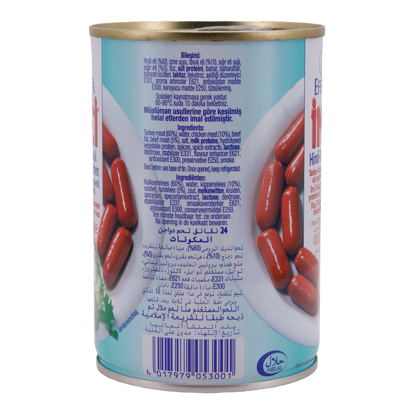 Geflügelworstjes Efepasa INCI | Cocktailworstjes | Ca. 24 stuks | 400 g