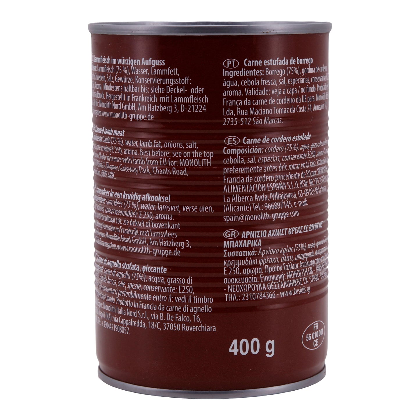 Agnello Monolith | Carne | In Infusione | 400 g
