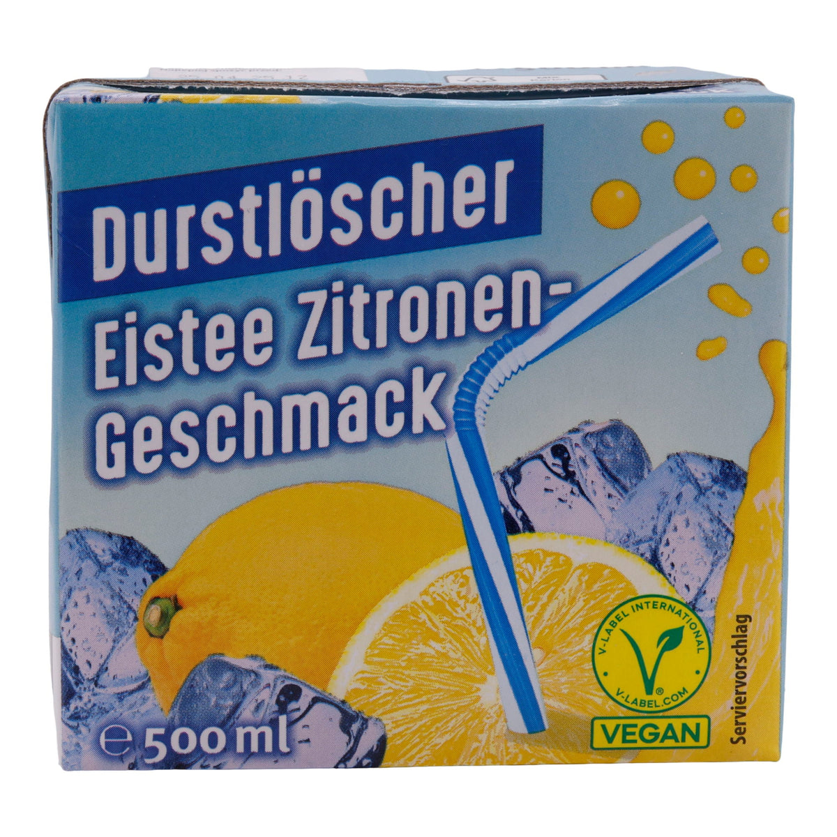 Erfrischungsgetränk Durstlöscher | Eistee Zitronen-Geschmack | fruchtige Zitronennote | 5 l DURSTLOESCHER