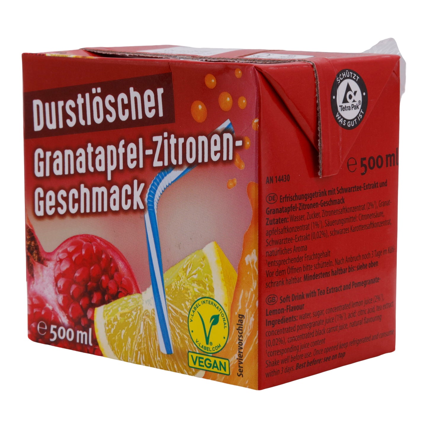 Pomegranate Lemon Thirst Quencher | Beverage | | 500 ml