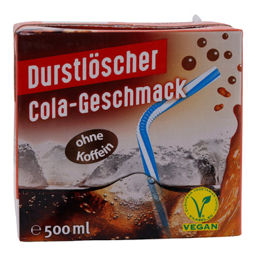 Erfrischungsgetränk Durstlöscher | Cola-Geschmack | koffeinfrei | 500 ml DURSTLOESCHER