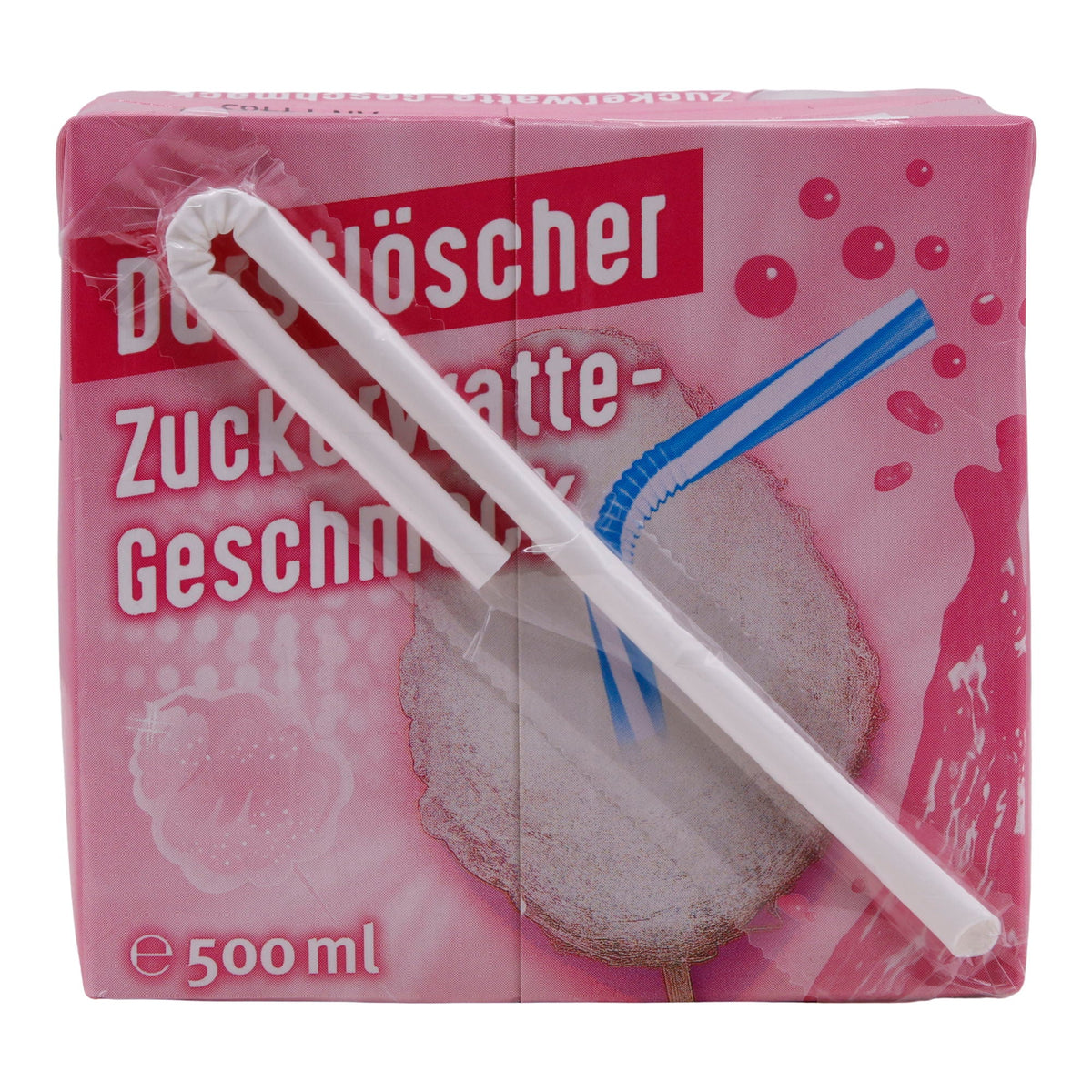 Zuckerwatte Durstlöscher | Veganes Süßgetränk | 500 ml DURTSLOESCHER