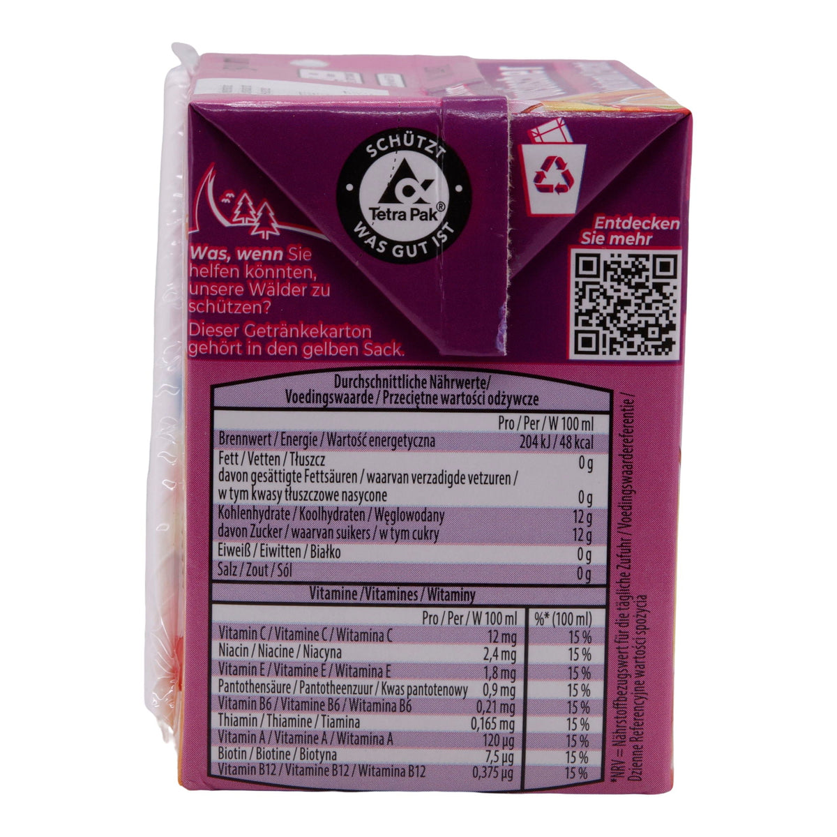 Multivitamin 12-Frucht Durstlöscher | Getränk | Vegan & Fruchtig | 500 ml DURSTLÖSCHER