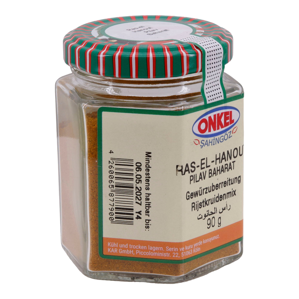 Ras-el-Hanout Onkel Şahingöz | Gewürzmischung | Für Reisgerichte | 90 g ONKEL SAHINGÖZ