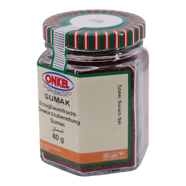 Préparation d'épices Onkel Şahingöz Sumac | Fruit de l'arbre à vinaigre | 80 g