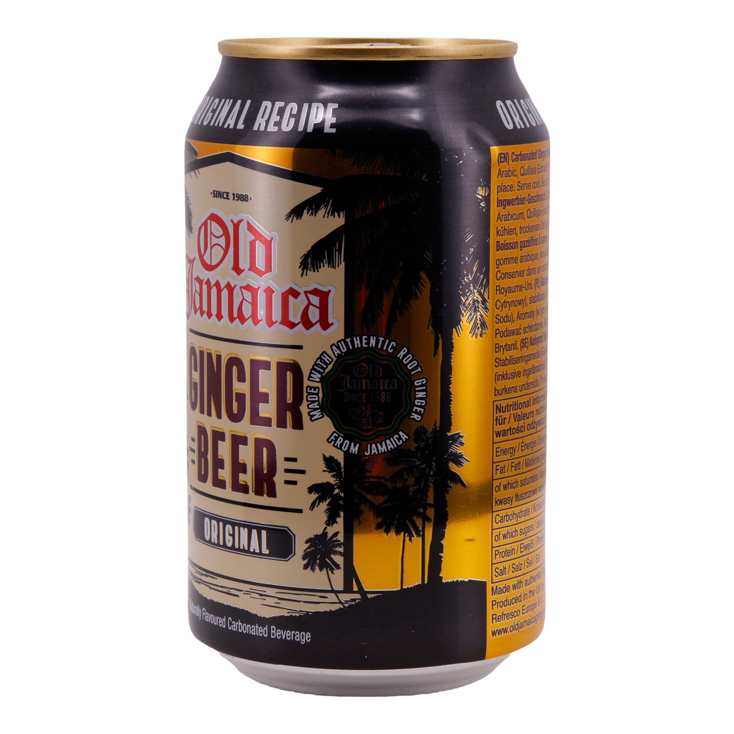 Ginger Beer Old Jamaica | Original | Alkoholfrei mit natürlichem Ingwer | 330ml