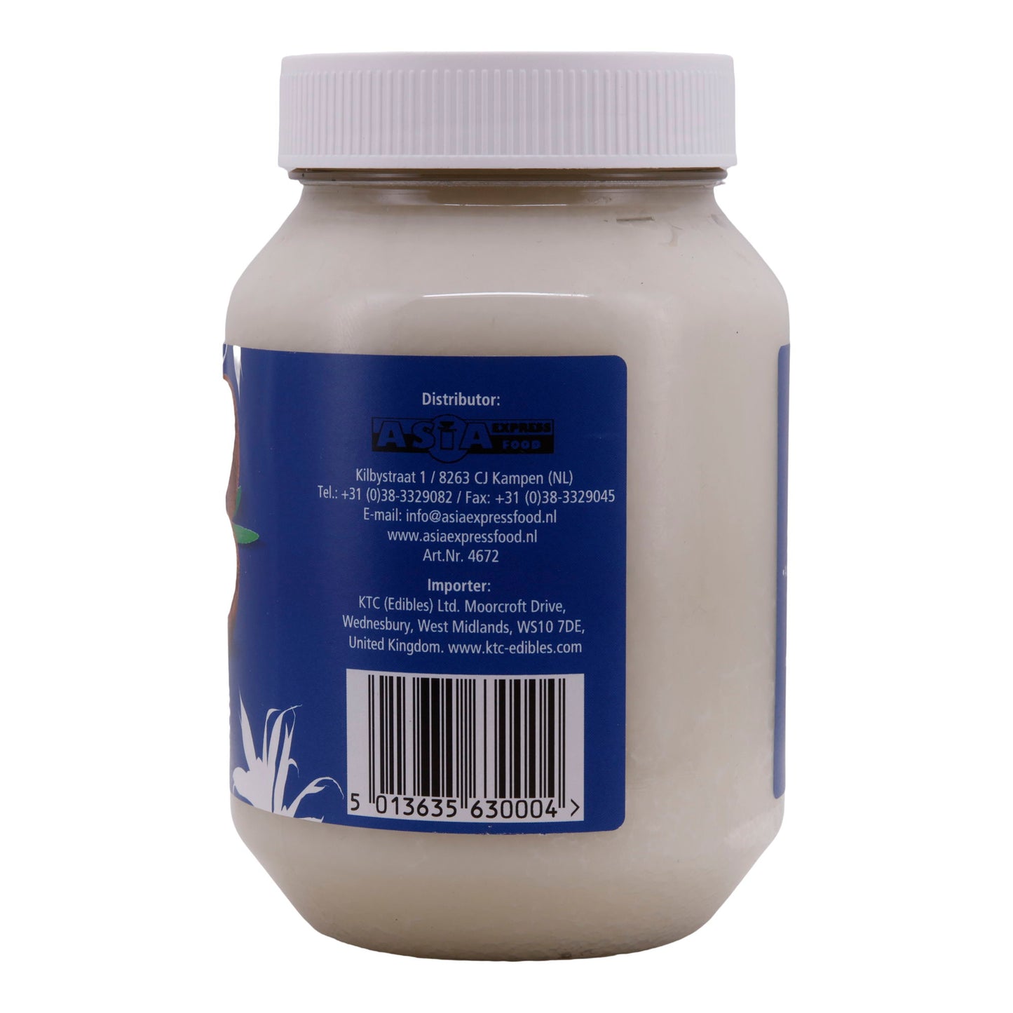 KTC 100% Pure Coconut Oil - Premium Quality, Glass 500 ml, versatile