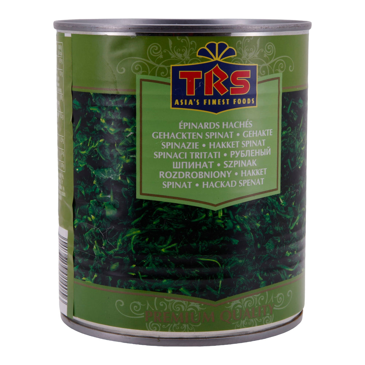 Spinat TRS | Gehackter Spinat | Premium Qualität | 795 g Dose - Taste Your World