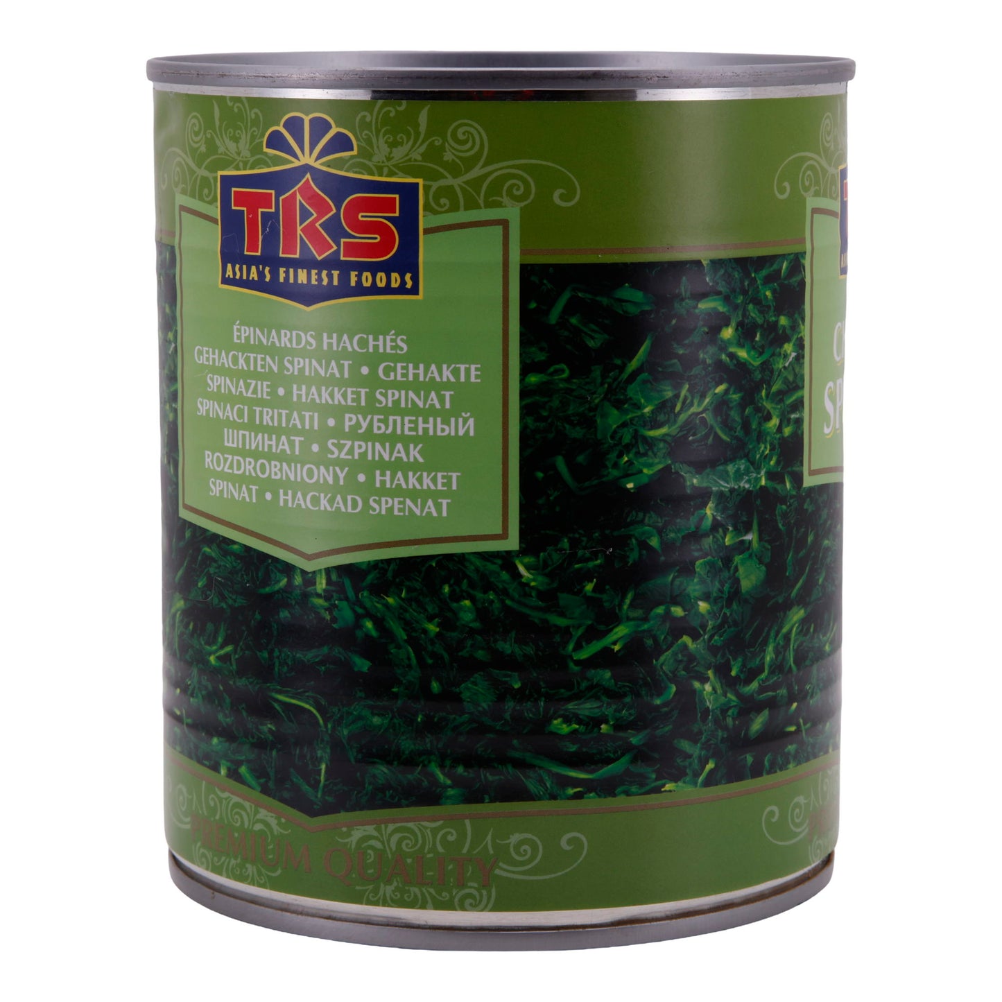 TRS Chopped Spinach, Premium Quality, 795g Can