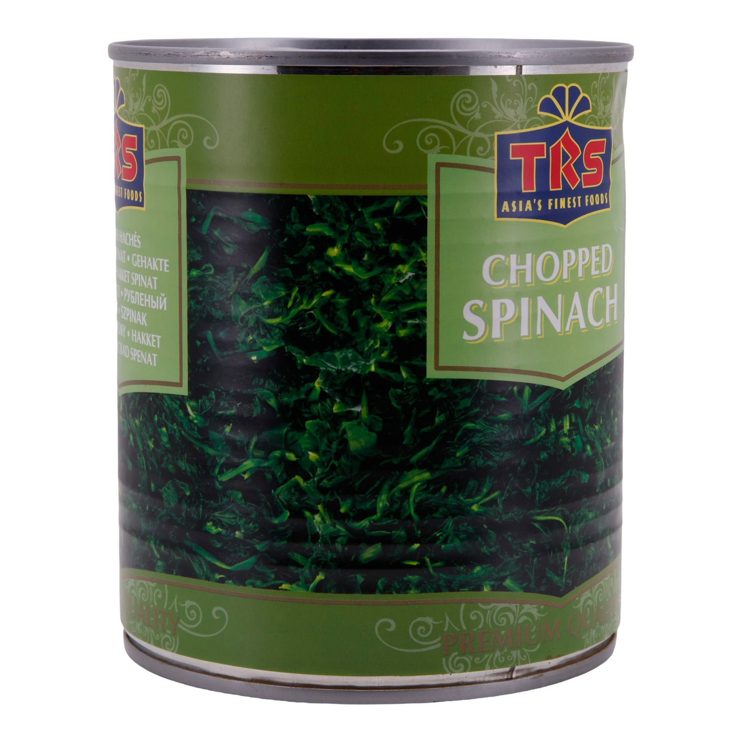 Spinat TRS | Gehackter Spinat | Premium Qualität | 795 g Dose