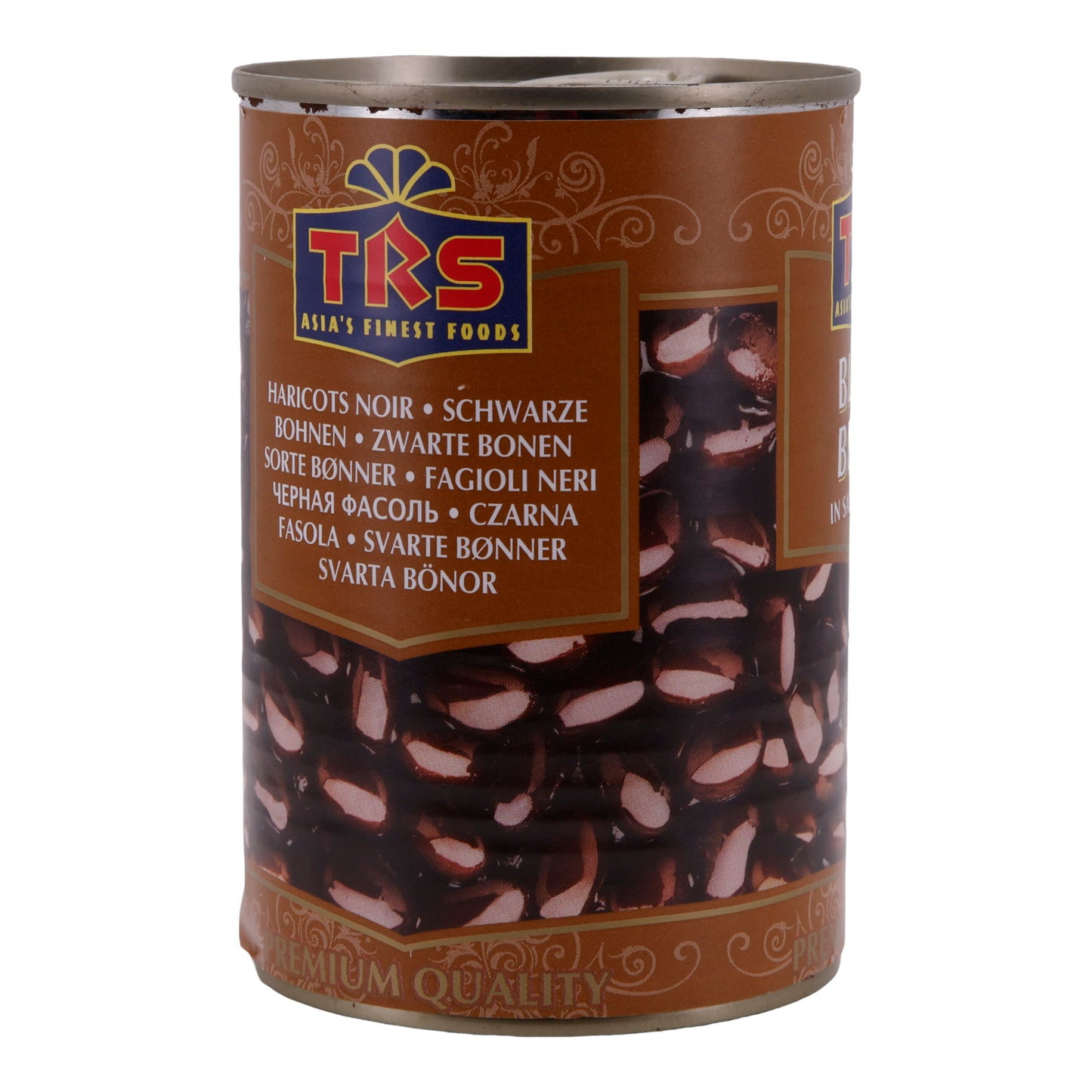 Bohnen TRS | Zwarte bonen in zout water | Premium kwaliteit | 400 g