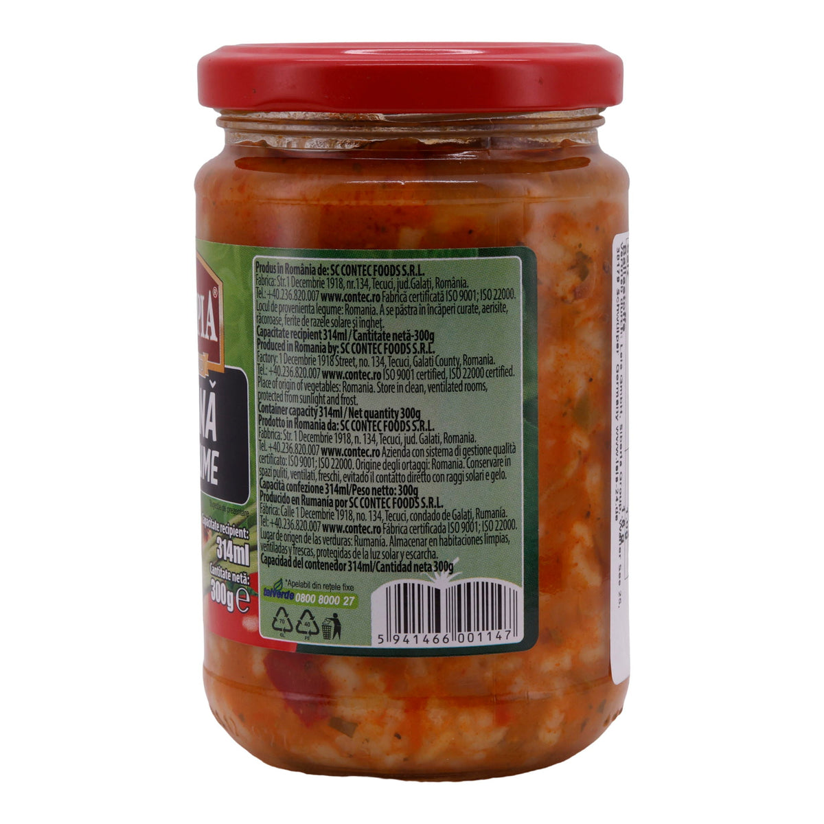 Tocană de Legume Olympia | Eintopf | Traditioneller rumänischer Gemüseeintopf | 300 g OLYMPIA