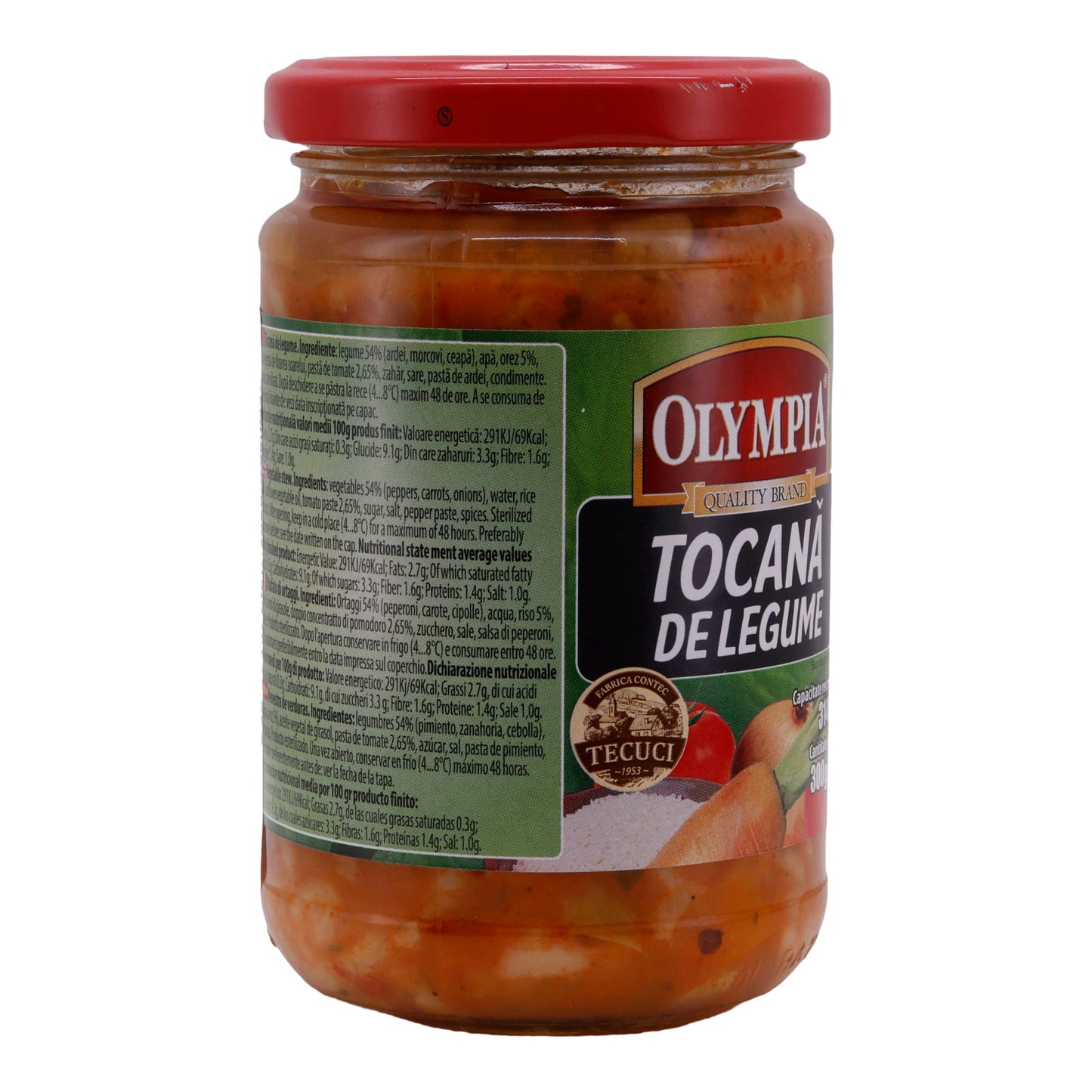 Tocană de Legume Olympia | Eintopf | Traditioneller rumänischer Gemüseeintopf | 300 g OLYMPIA