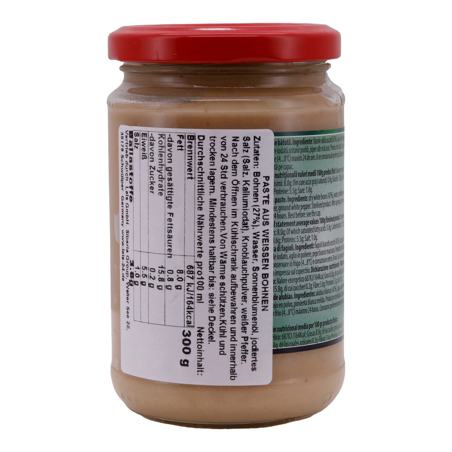 Bohnenpaste Olympia Fasole Bătută | Pasta | Met Tomatensaus | 300 g