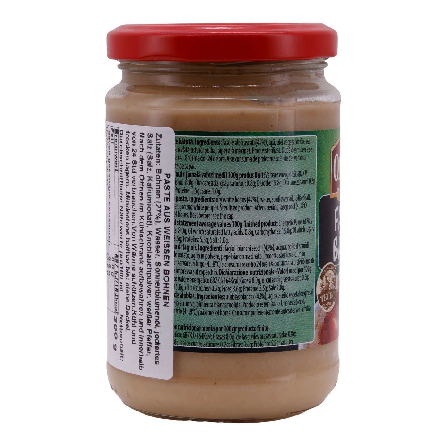 Bohnenpaste Olympia Fasole Bătută | Pasta | Met Tomatensaus | 300 g