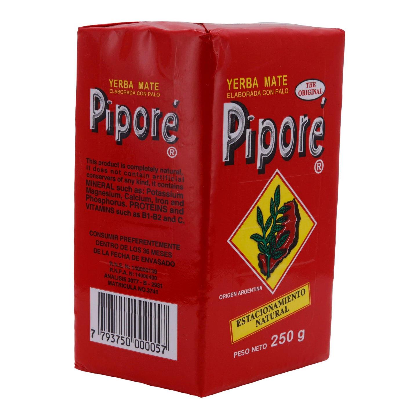 Yerba Mate Piporé | Tee | Traditionell, Argentinien | 250 g