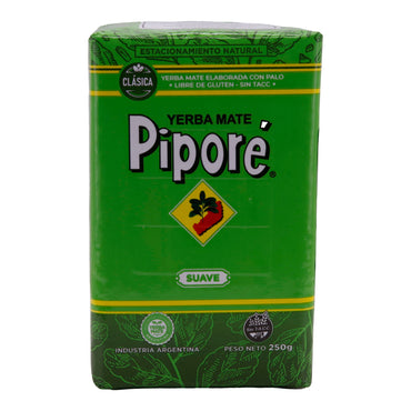 Tee Piporé | Yerba Mate Suave | Milde Yerba Mate für sanften Genuss | 250 g PIPORE