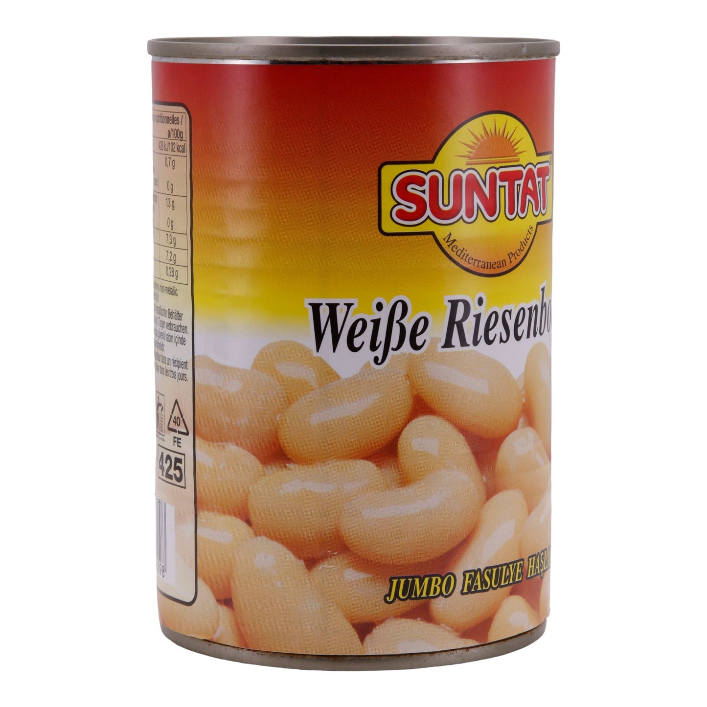 Weiße Bohnen Suntat | Riesenbohnen | Vielseitige Hülsenfrüchte | 400 g