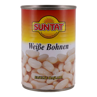 Weiße Bohnen Suntat | Bohnen | Vielseitige Hülsenfrüchte | 400 g SUNTAT