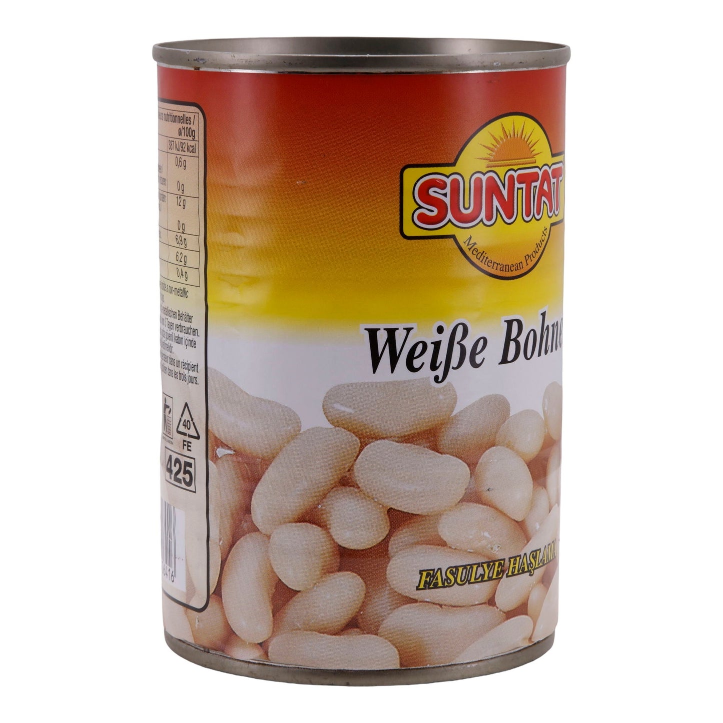 Weiße Bohnen Suntat | Bohnen | Vielseitige Hülsenfrüchte | 400 g SUNTAT