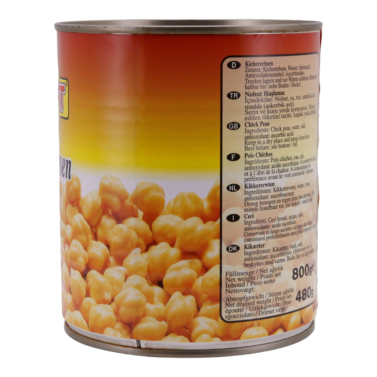 Kikkererwten Suntat | Peulvruchten | Veelzijdig | 800 g