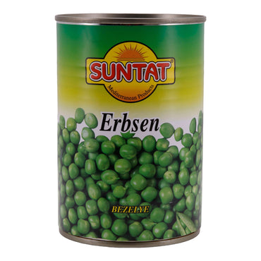 Grüne Erbsen Suntat | Hülsenfrüchte | Vielseitig verwendbar | 400 g SUNTAT