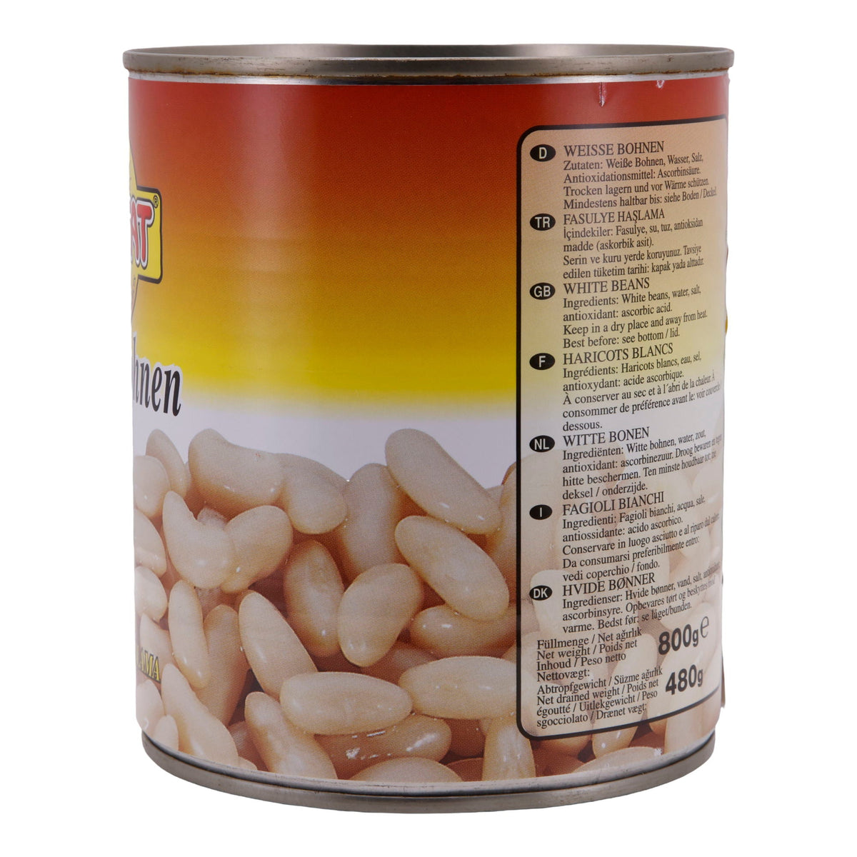 Weiße Bohnen Suntat | Bohnen | Vielseitig | 800 g SUNTAT