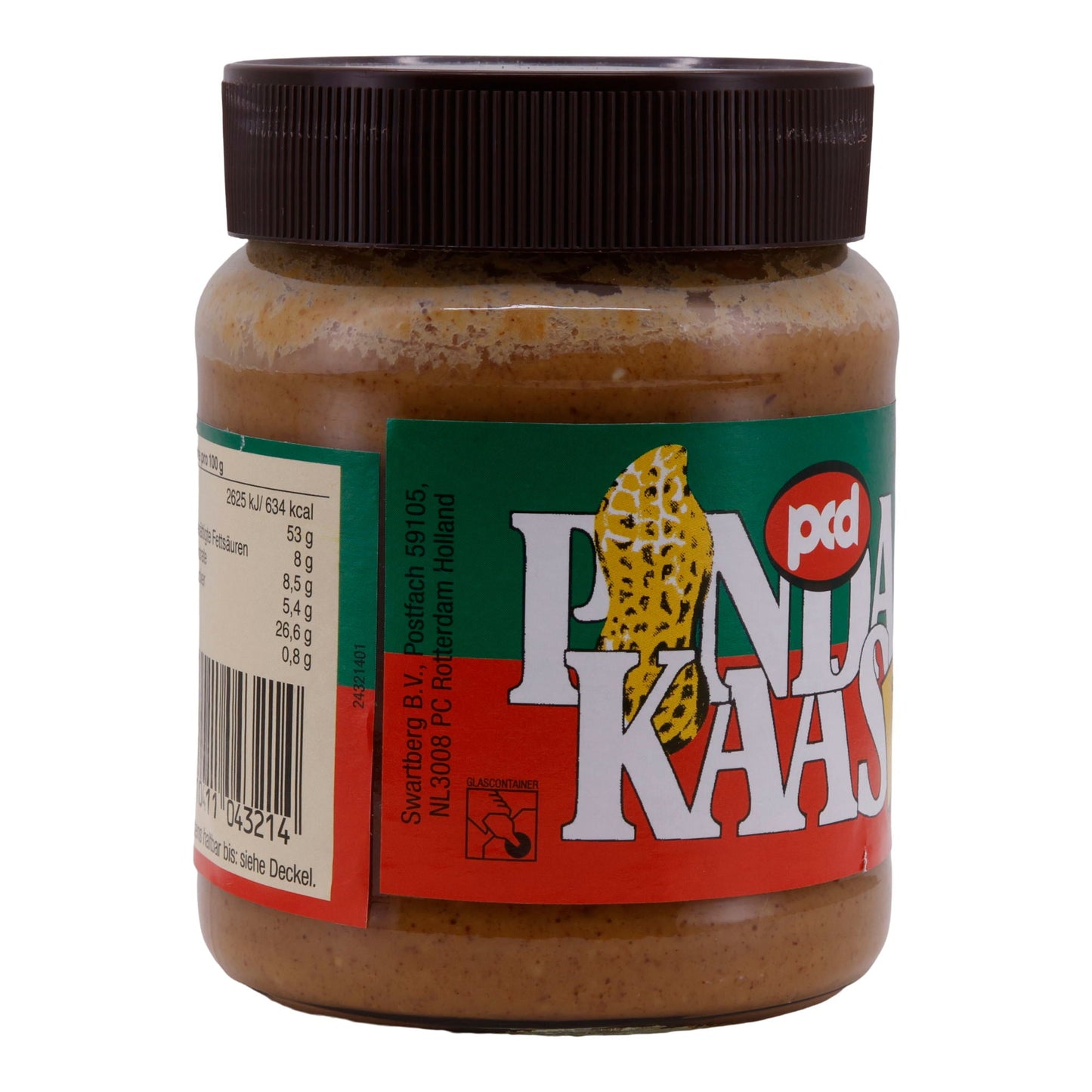 Erdnusspaste Panda Pindakaas | Aufstrich | Seimig und lecker | 350 g PCD