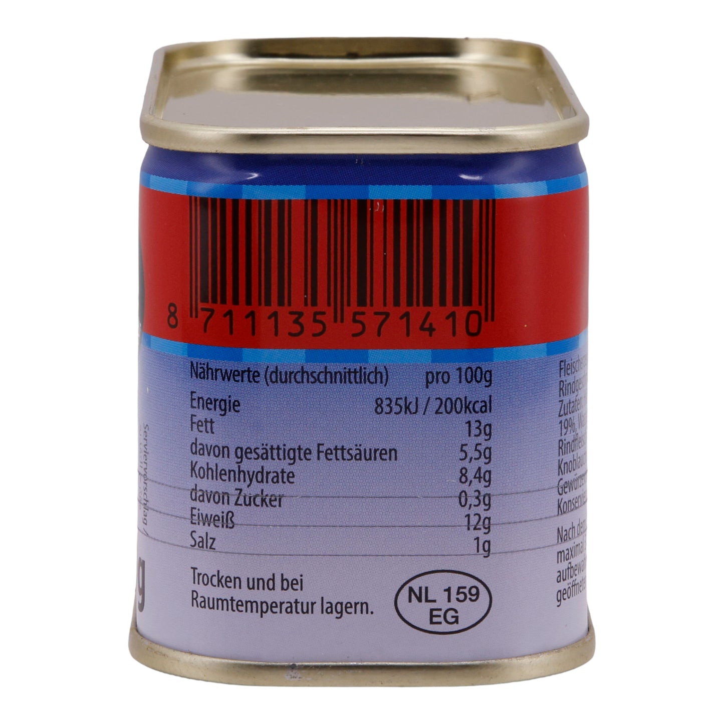 Vleesconserven Al-Raii | Halal kipseparatorvlees met rundvleessmaak | Veelzijdig genot voor sandwiches en meer | 200 g