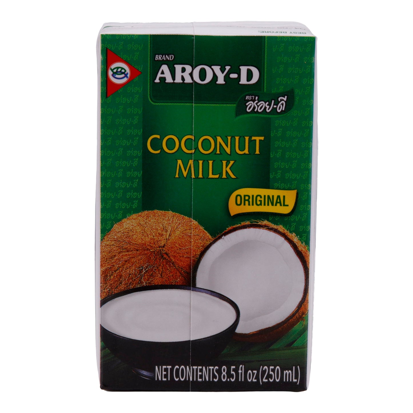 Aroy-D Coconut Milk Original - 250 ml - Creamy & Aromatic