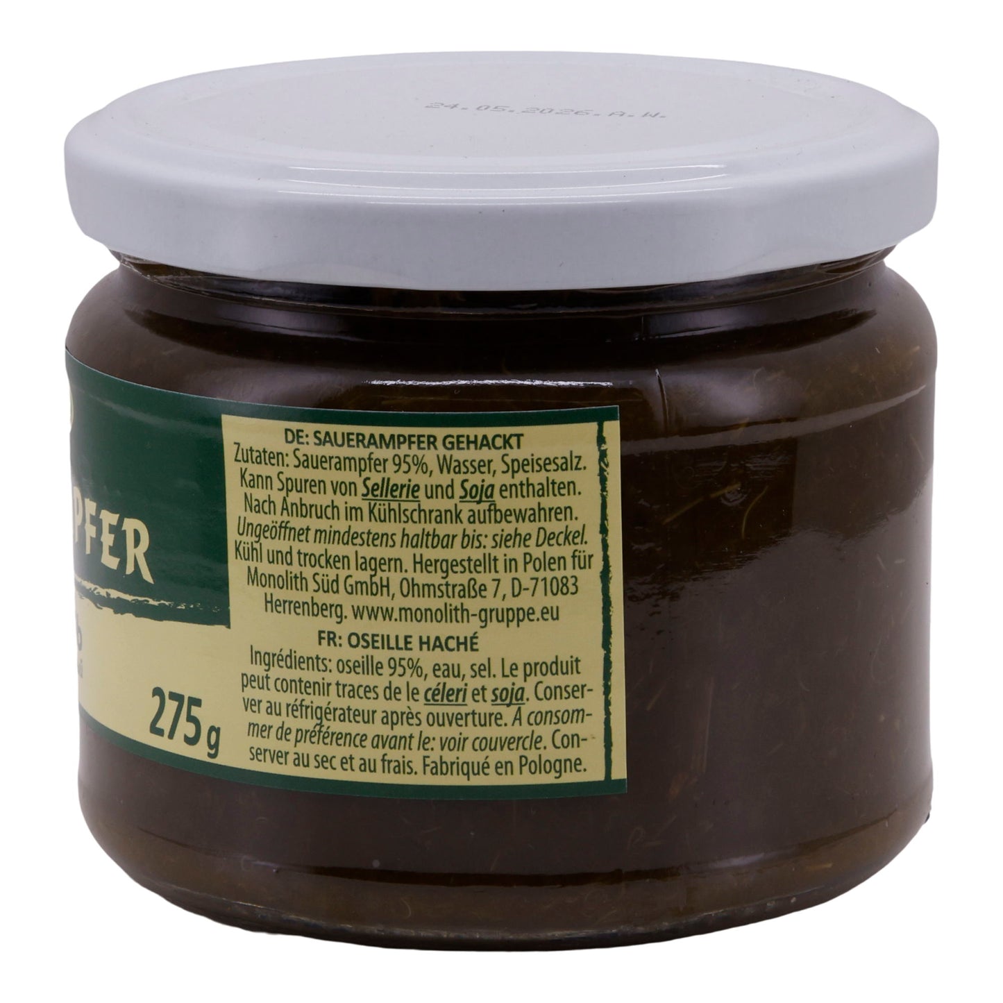 Sauerampfer Zakuska | Gehakt | Aromatische basis voor soepen | 275g