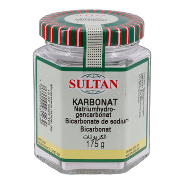 Speisesoda Sultan | Gewürz | Natriumhydrogencarbonat | 175 g Glas SULTAN
