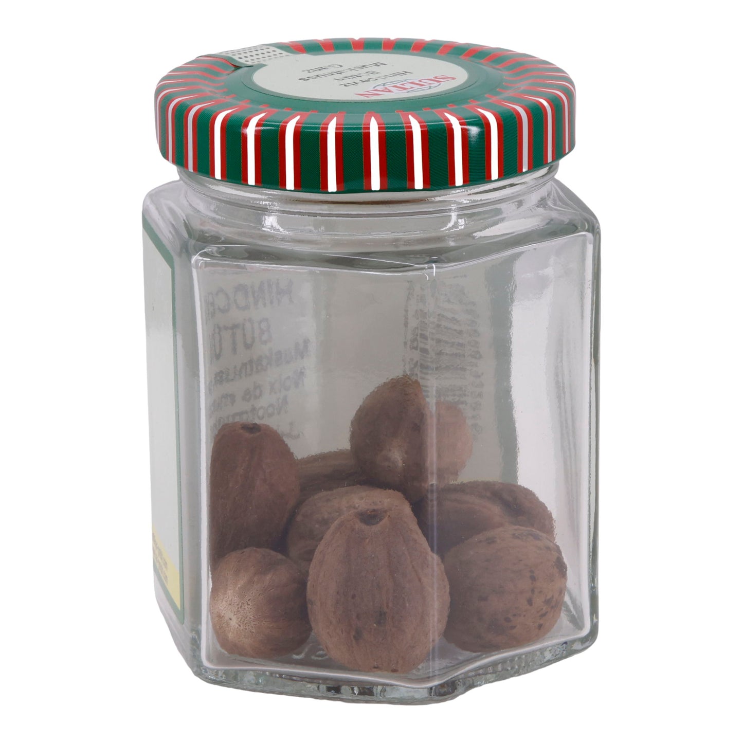 Muskaatnoot Sultan | Hele Muskaatnoot | 8 Stuks in Glas