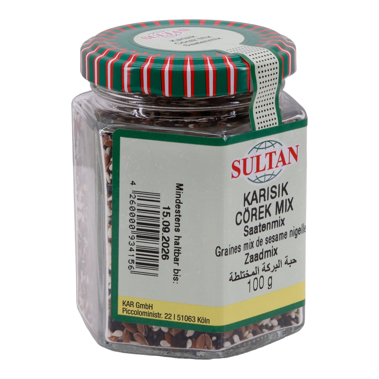 Saatenmix Sultan | Karisik Çörek Mix | Mit Sesam, Nigella & mehr | 100 g