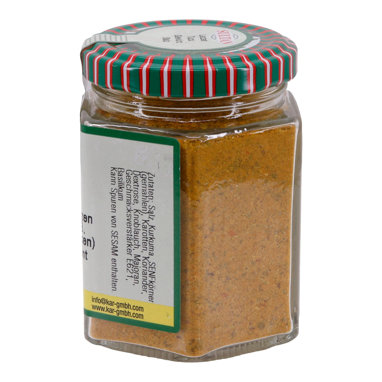 Gewürz Sultan Lezzet | Tuzu Gewürzsalz | Universelle Würze für Fleisch, Suppen und Saucen | 160 g