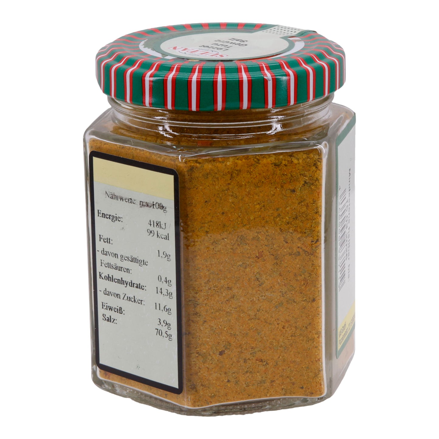 Gewürz Sultan Lezzet | Tuzu Gewürzsalz | Universelle Würze für Fleisch, Suppen und Saucen | 160 g
