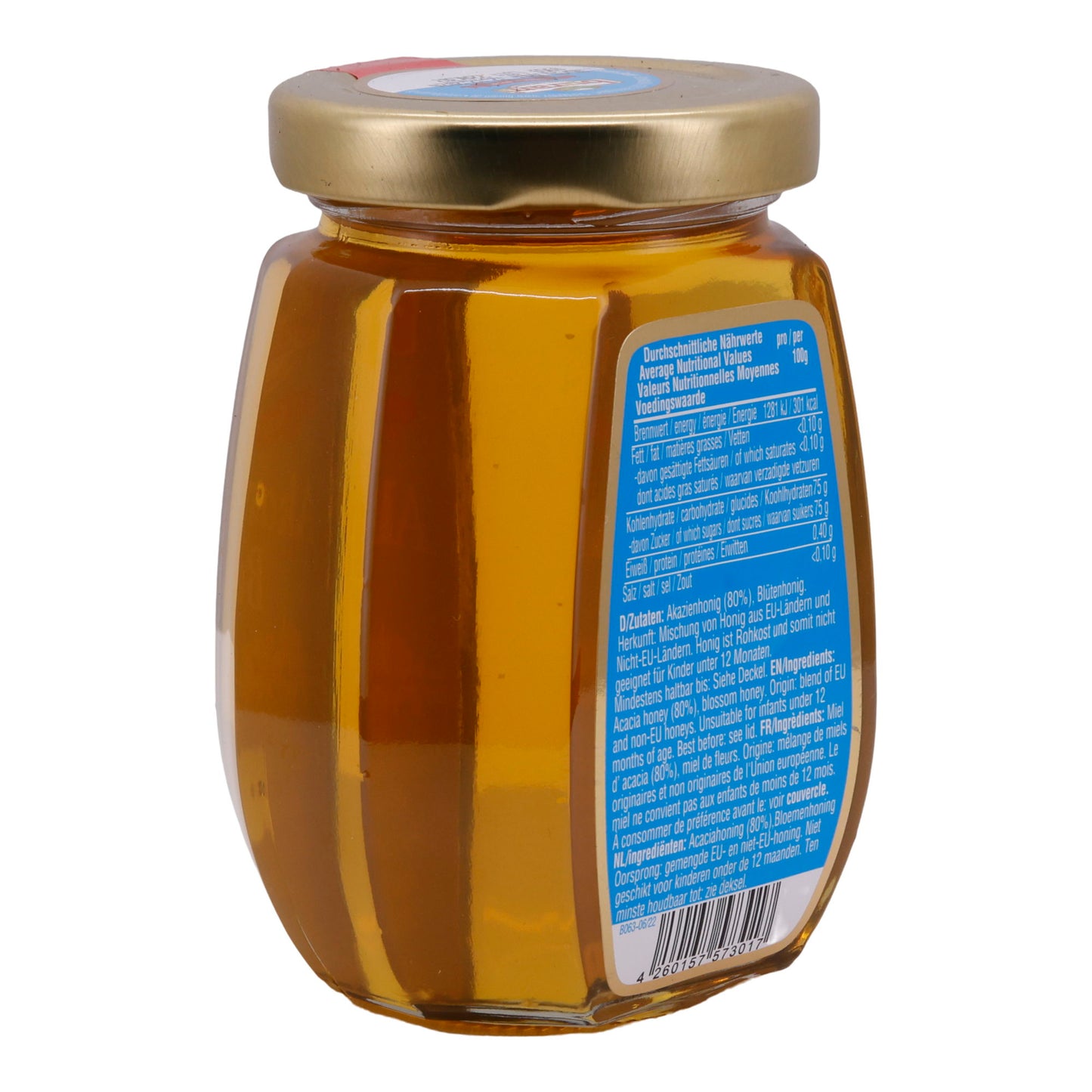 Akazienhonig Buram | Honig | Mischung aus Akazien- und Blütenhonig | 250 g