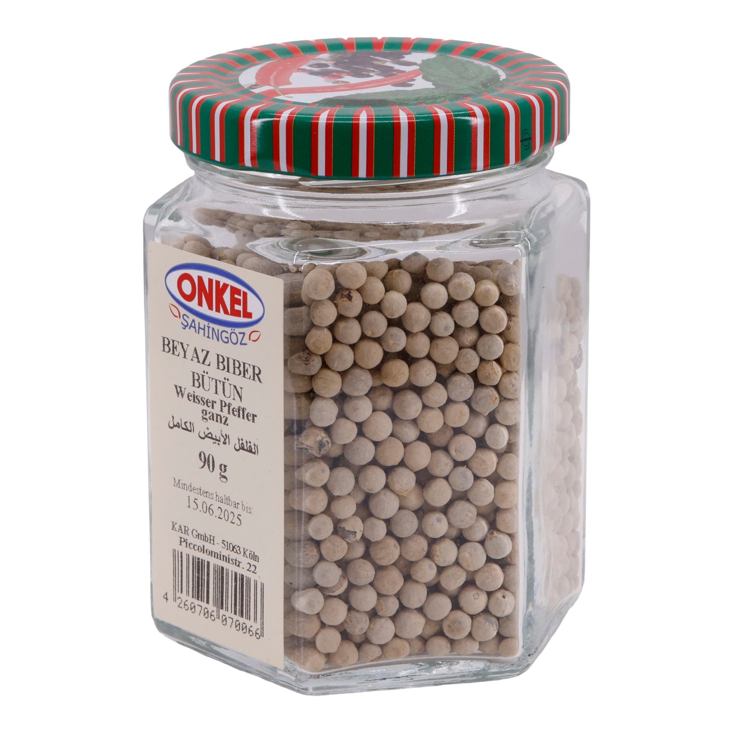 Beyaz Biber Hele Onkel Şahingöz | Kruiden | Hele Witte Peper | 90 g