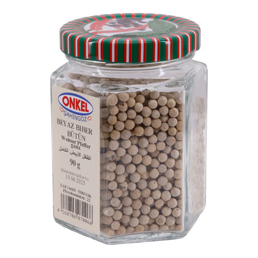 Whole White Pepper Onkel Şahingöz | Spice | Whole White Pepper | 90 g