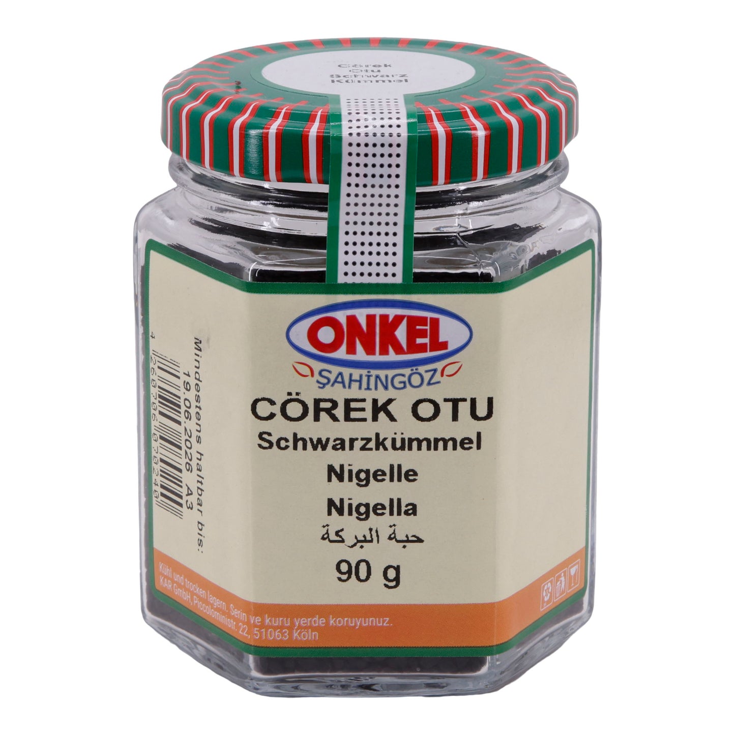 Çörek Otu Onkel Şahingöz | Kruiden | Zwarte komijn | 90 g