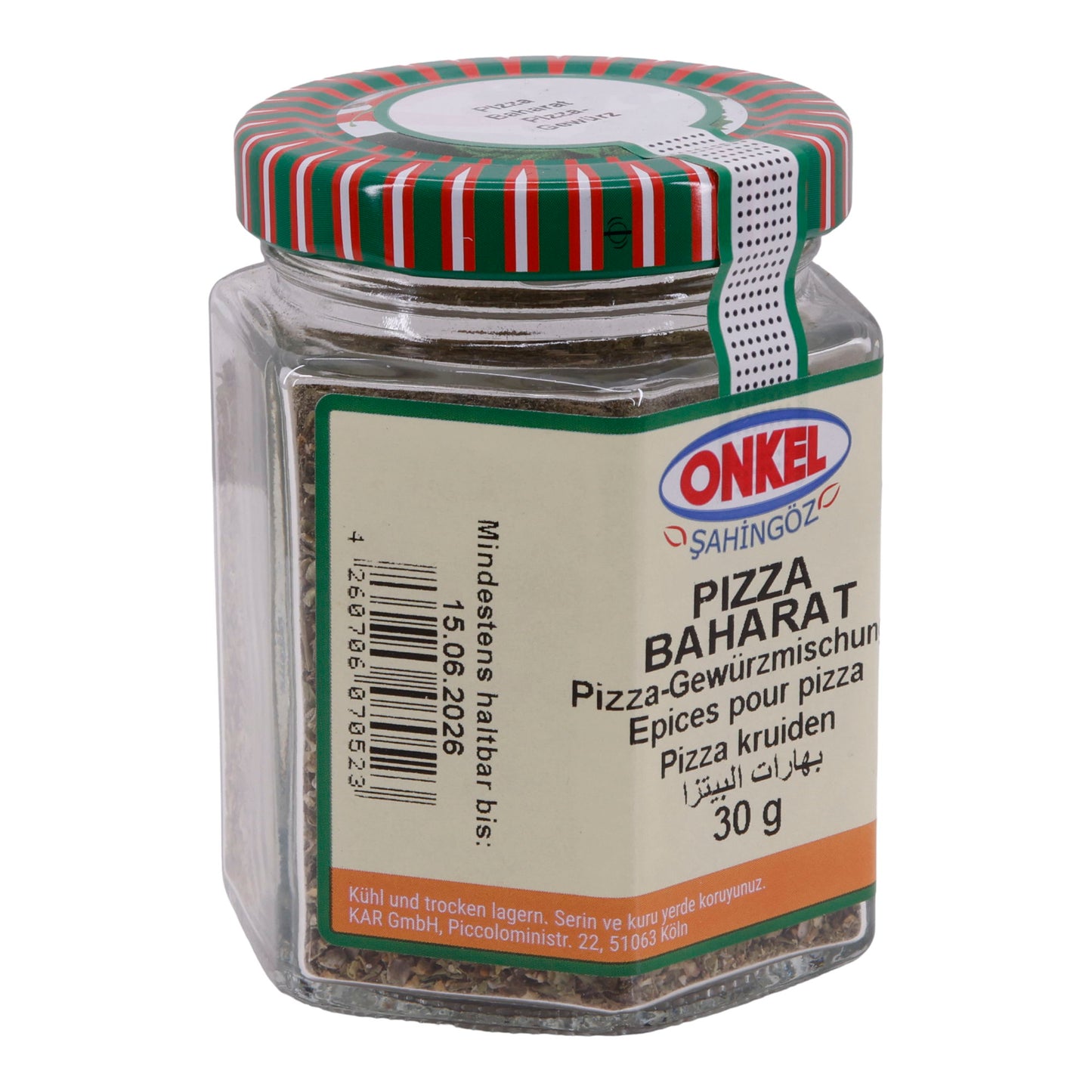 Kruidenmix Onkel Şahingöz Pizza Baharat | Pizza-kruiden | 30 g