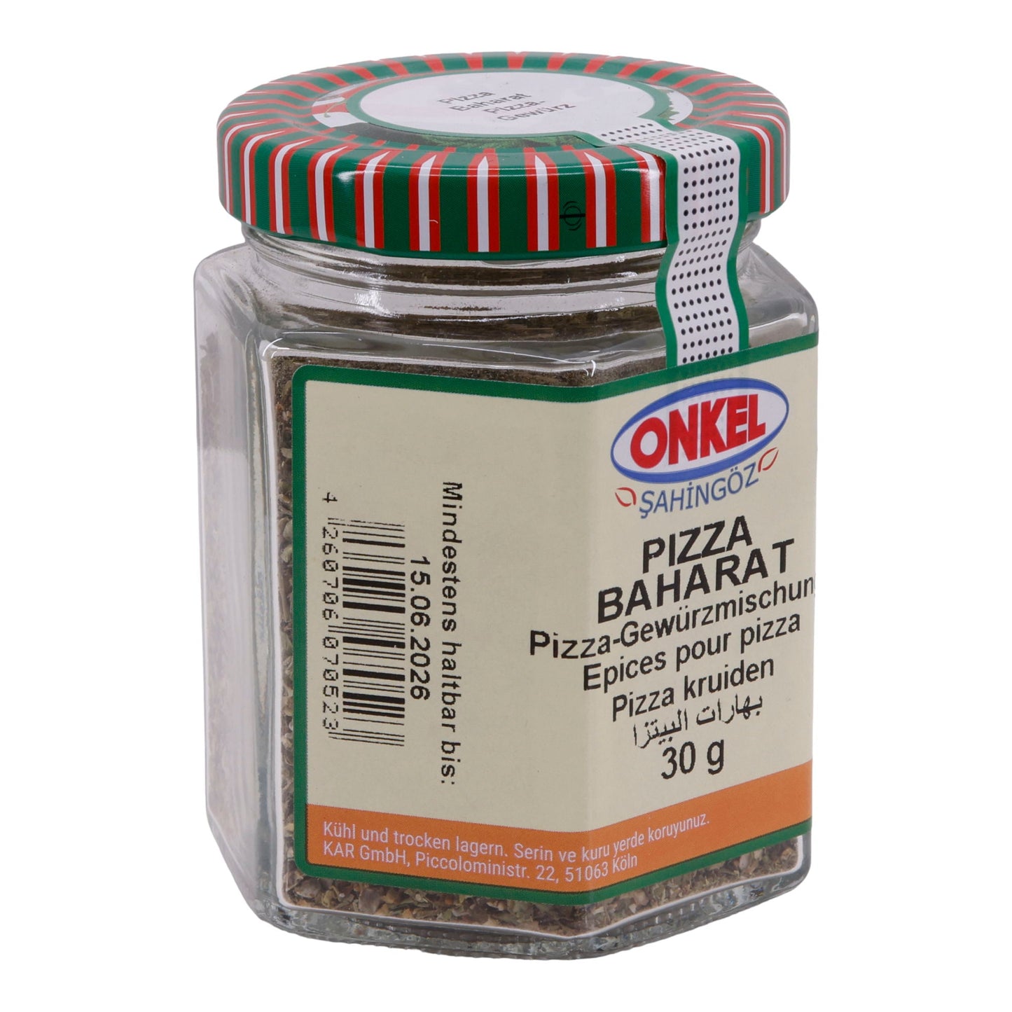 Gewürzmischung Onkel Şahingöz Pizza Baharat | Pizza-Gewürz | 30 g ONKEL SAHINGÖZ