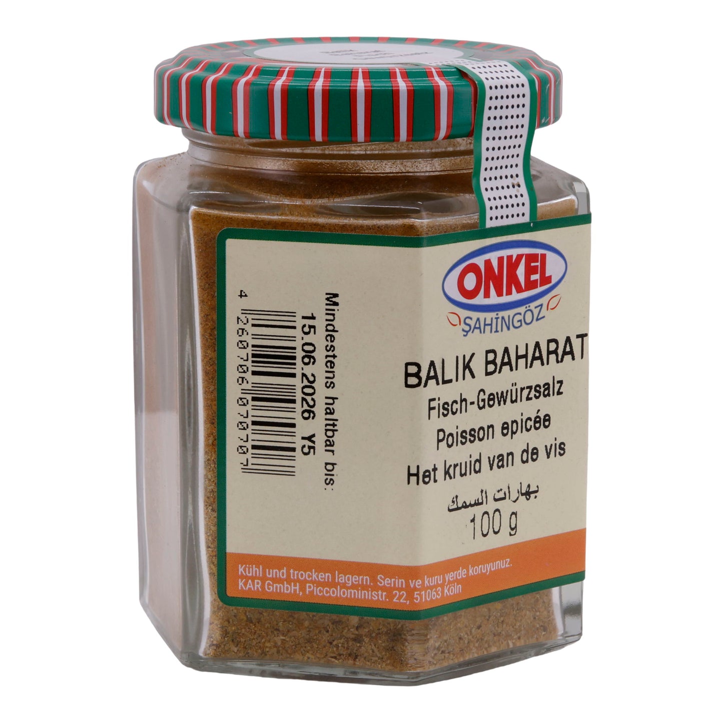 Döner Onkel Şahingöz | Gewürzmischung | Döner-Grill Gewürzzubereitung | 75 g