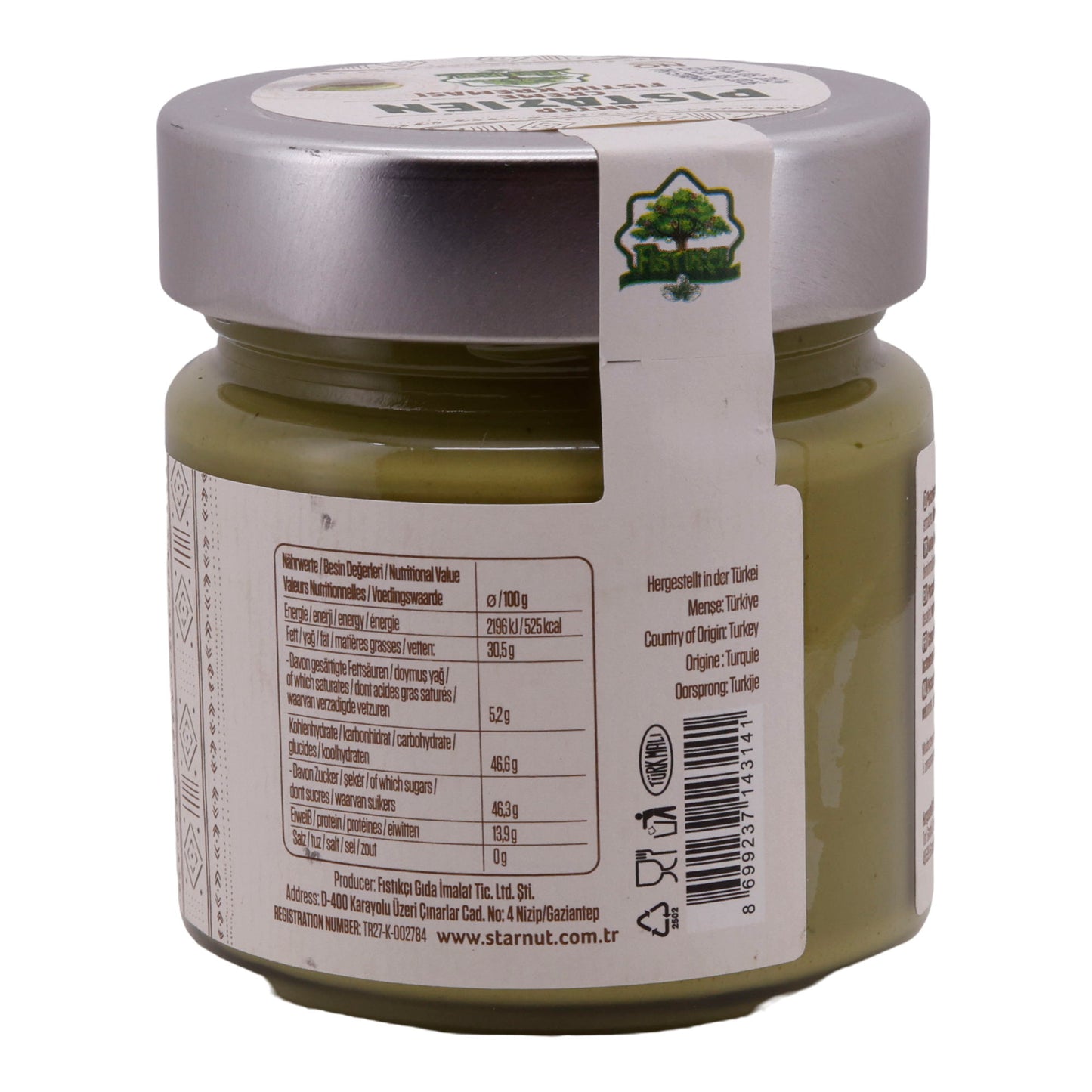 Pistaziencreme Antep | Exquisite Pistaziencreme | Aus der Türkei | 200 g