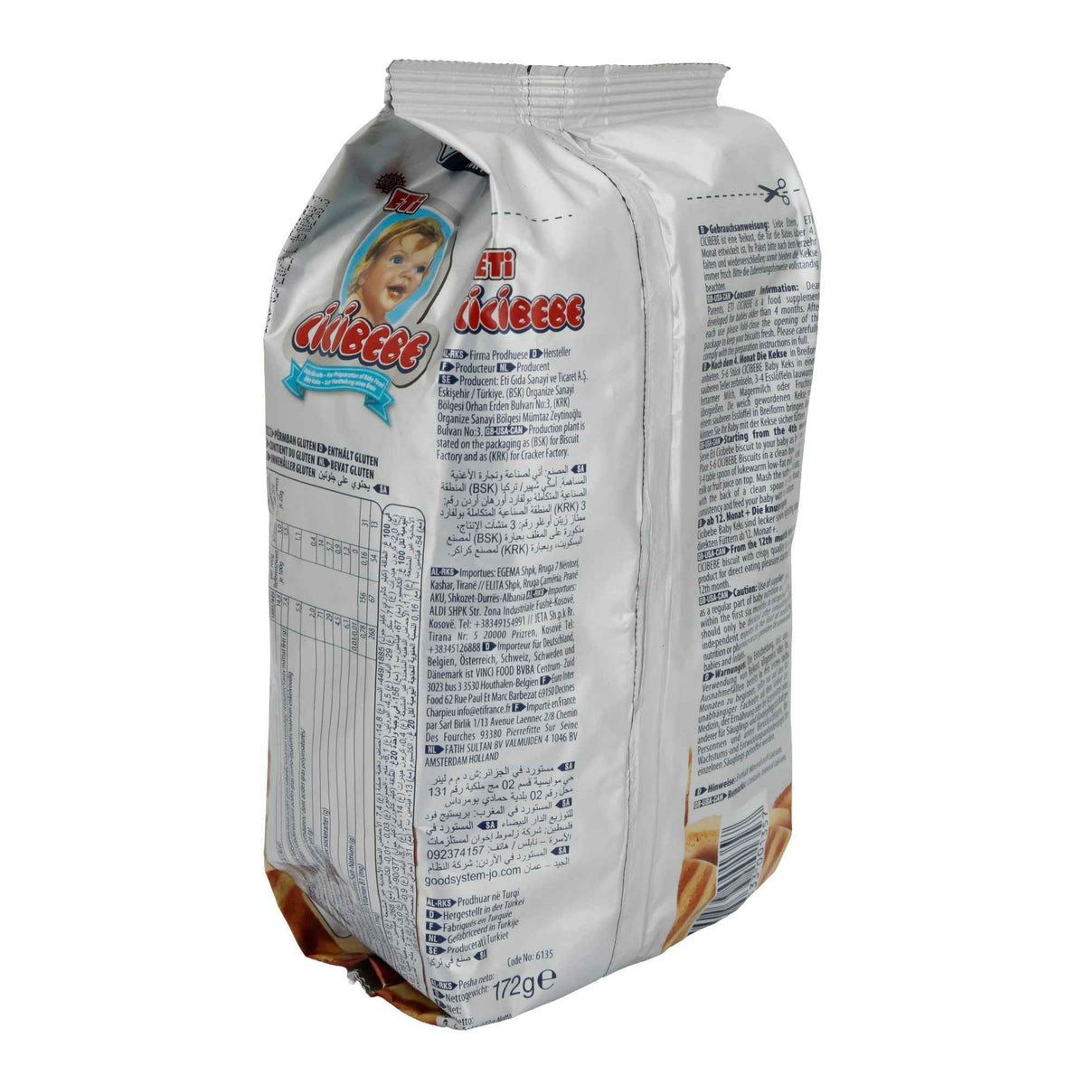 Baby-Kekse Eti Cicibebe | Keks | Für Babynahrung | 172g