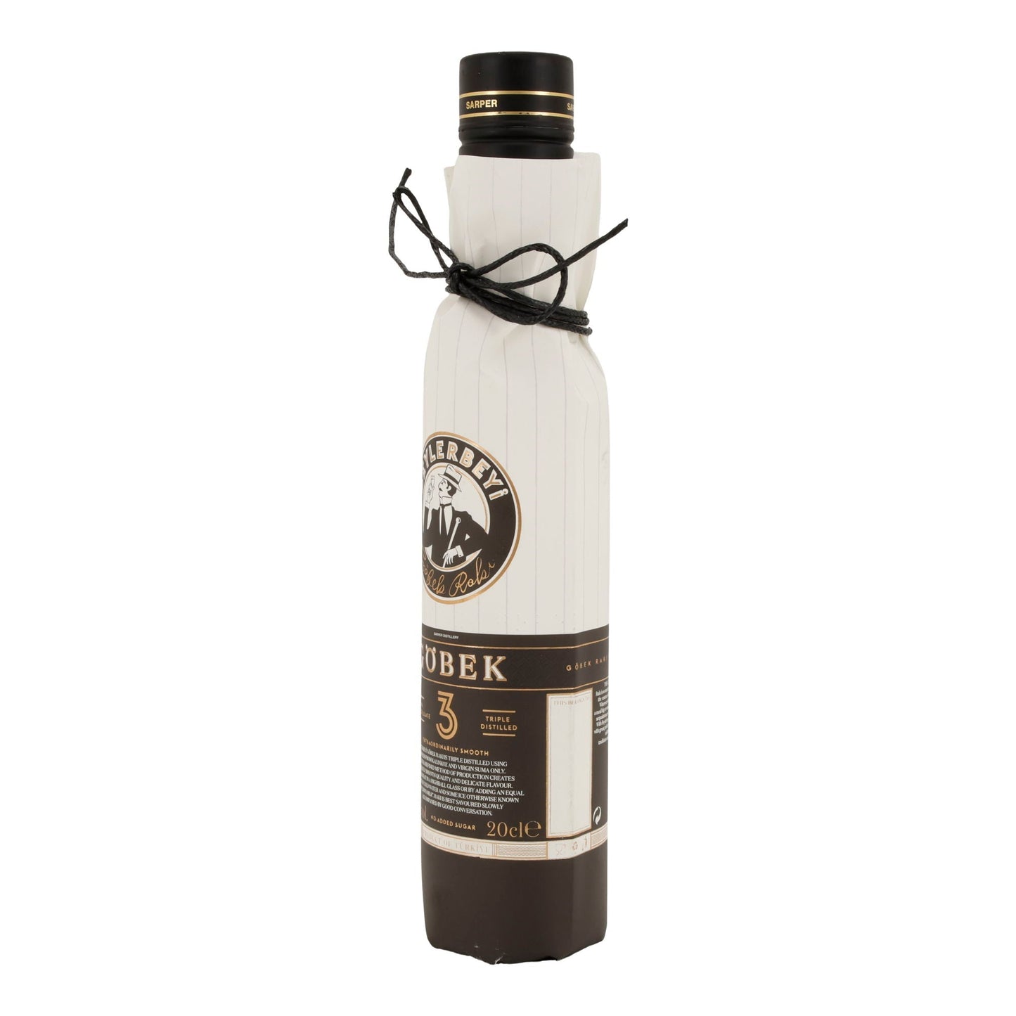 Beylerbeyi Göbek Rakı | Triple Distilled | 45 % vol | 200 ml Beylerbeyi Göbek